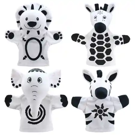 My First Black & White Puppets Set
