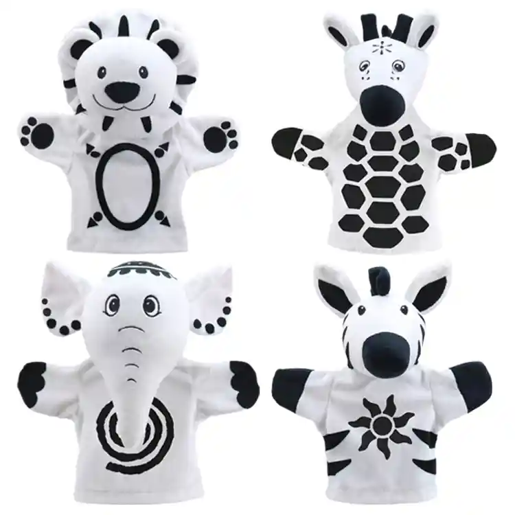 My First Black & White Puppets Set