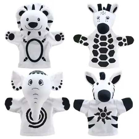 My First Black & White Puppets Set
