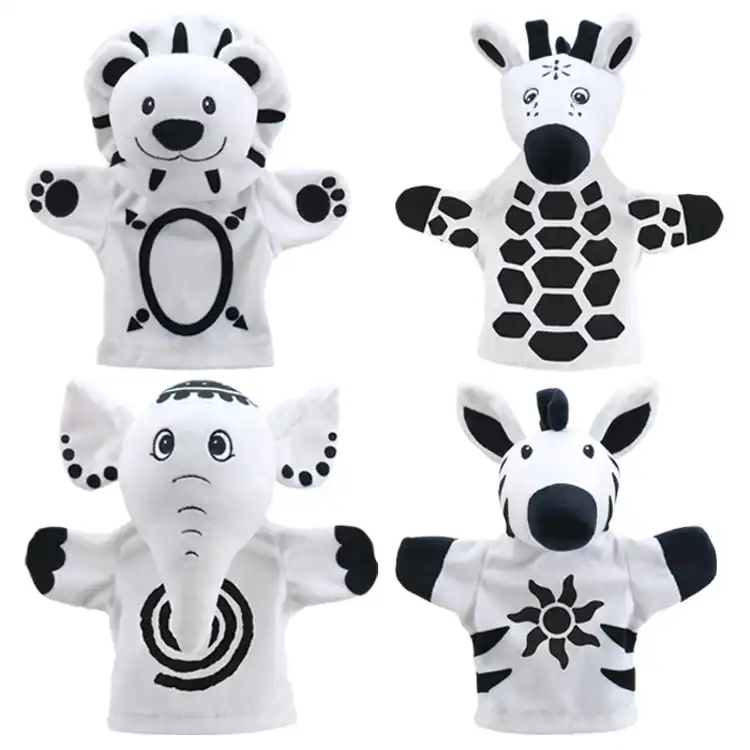My First Black & White Puppets Set