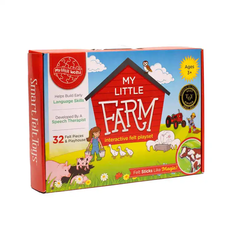 My Little Felt Farm House