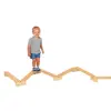 Toddler Wooden Build & Balance Beam Set
