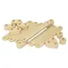 Toddler Wooden Build & Balance Beam Set