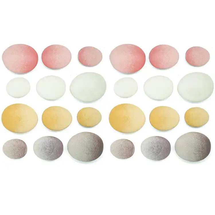 Natural Sorting Stones, 24 Count
