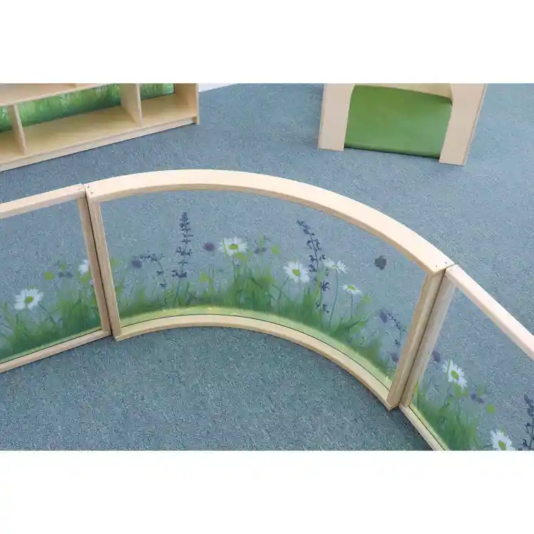 Nature View Curved Divider Panel