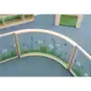 Nature View Curved Divider Panel