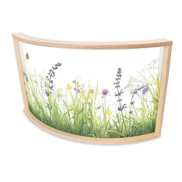 Nature View Curved Divider Panel