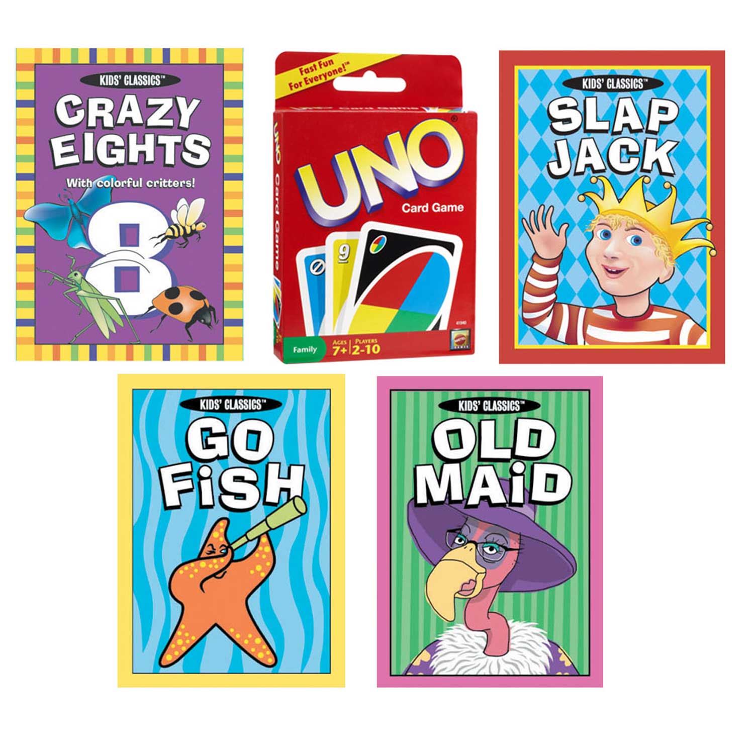 Classic Kid's Card Games  Becker's School Supplies