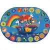 Noah's Voyage Circletime Rug, Oval 8'3" x 11'8"