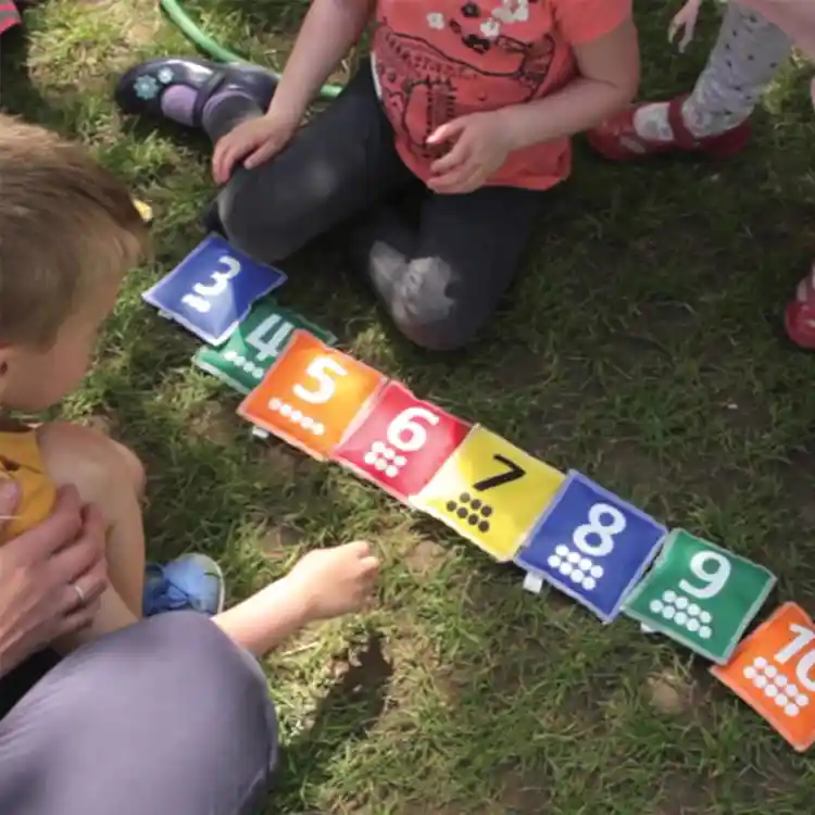 Numbered Bean Bags