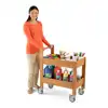 Outdoor Paint Wall & Supply Cart