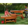Outdoor Water and Sand Table with Pump