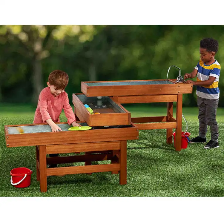 Outdoor Water and Sand Table with Pump