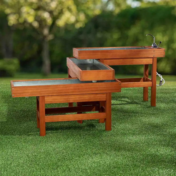 Outdoor Water and Sand Table with Pump