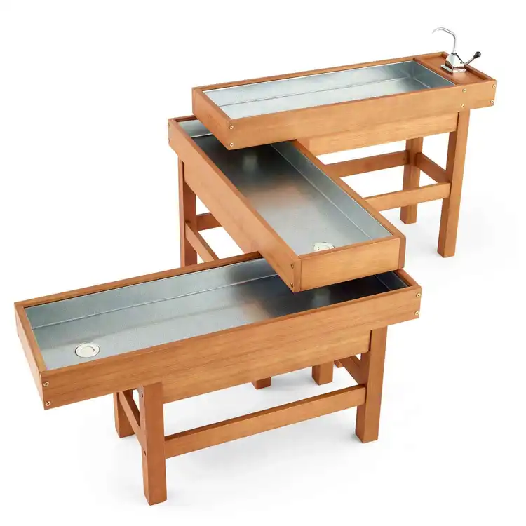 Outdoor Water and Sand Table with Pump