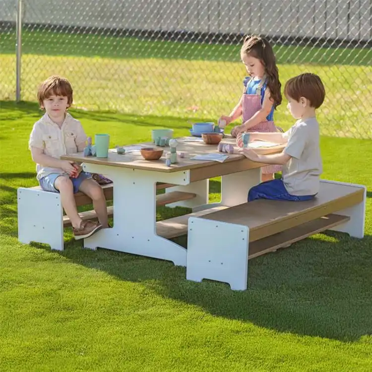 OutdoorED™ Table & Two Benches Set