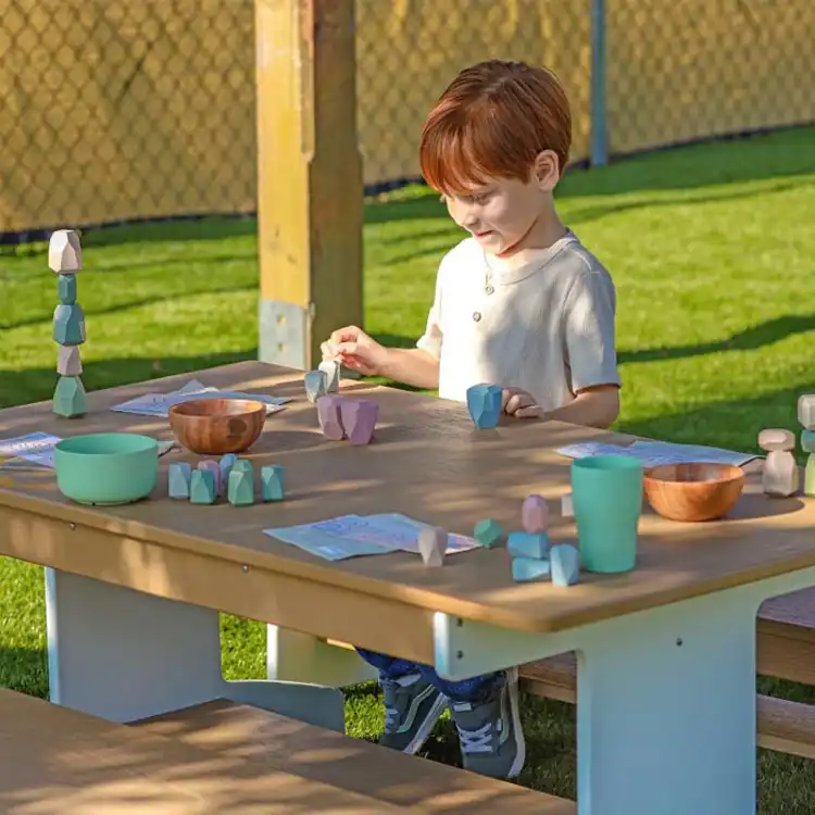 OutdoorED™ Table & Two Benches Set