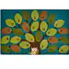 Owl-phabet Tree Classroom Rug, Rectangle 8' x 12'