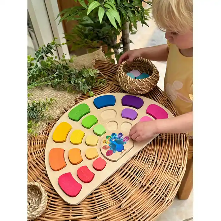 Pattern & Play Peacock