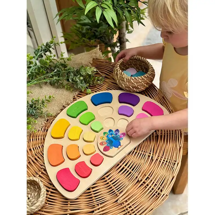 Pattern & Play Peacock