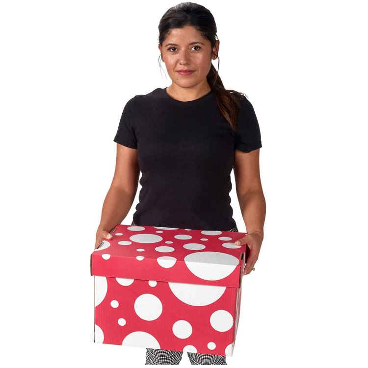 Classroom Keepers® Polka Dot Storage Boxes