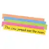 Pacon® Super Bright Flash Cards/Sentence Strips, 3" x 24" Strips