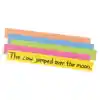 Pacon® Super Bright Flash Cards/Sentence Strips, 3" x 24" Strips