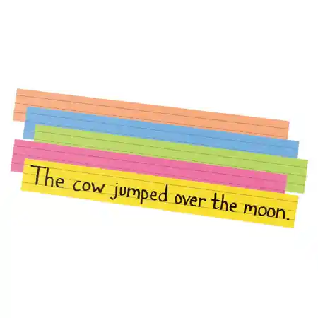 Pacon® Super Bright Flash Cards & Sentence Strips