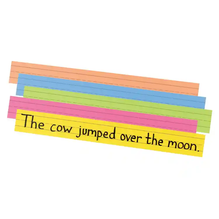 Pacon® Super Bright Flash Cards & Sentence Strips