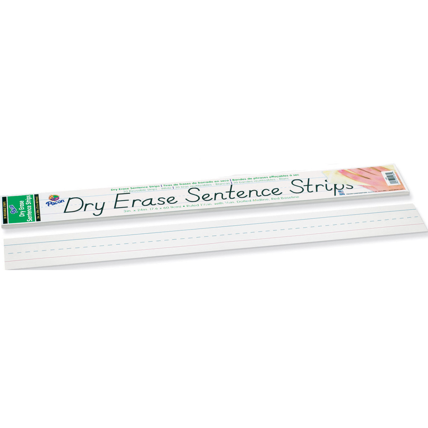 Dry-Erase Sentence and Phrase Strips