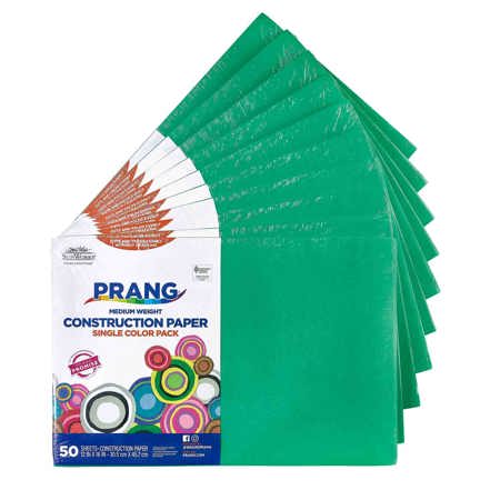 Bulk Construction Paper, 12" x 18", Holiday Green