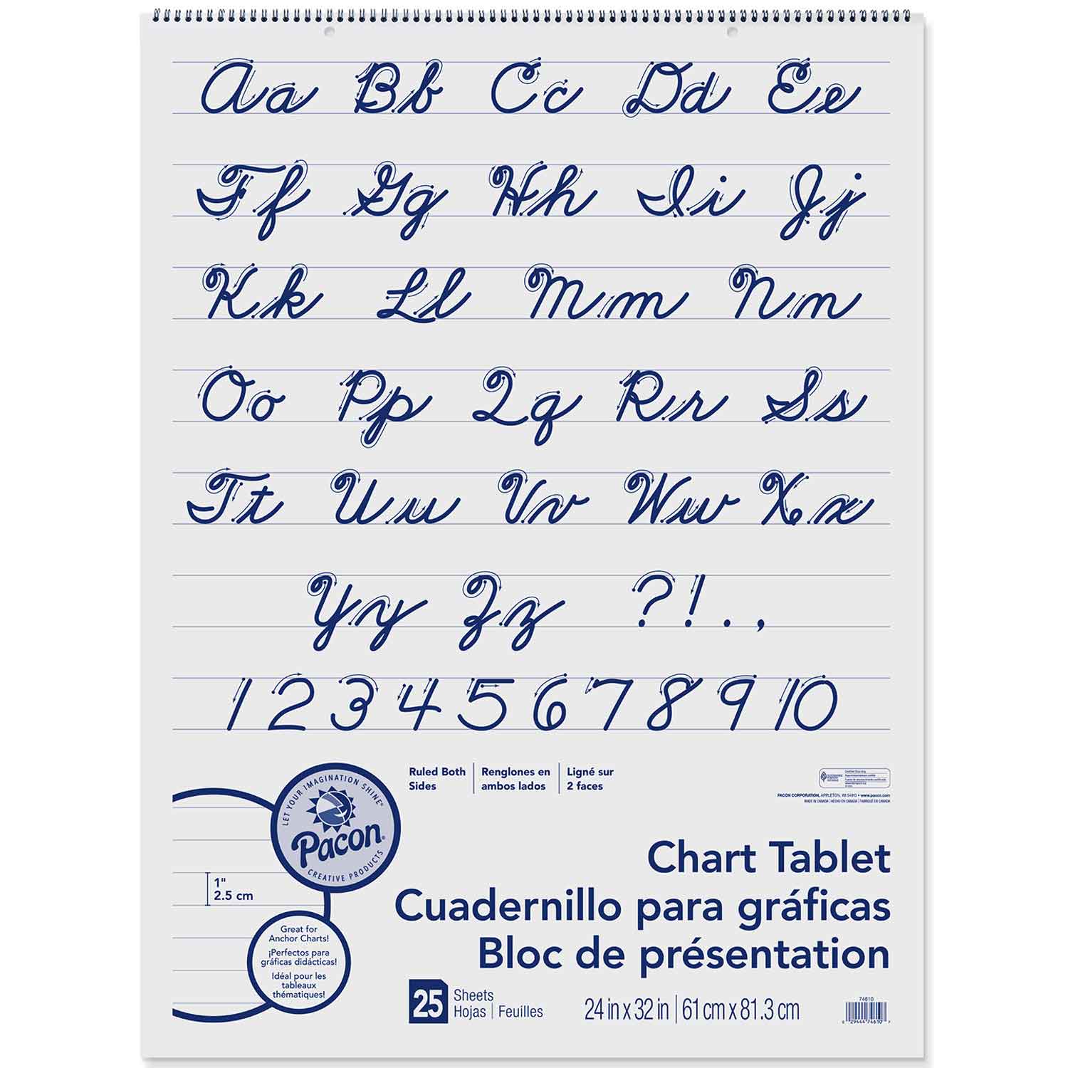 Chart Tablet 24 X 16