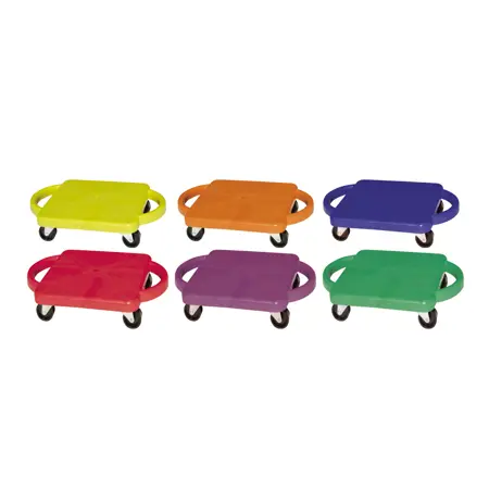 Scooter with Handles, Set of 6 Colors
