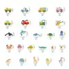 PicassoTiles 3-in-1 Magnetic Tiles Aquarium, Safari, and Metro Set