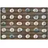 Pixel Perfect™ Alphabet Stones Seating Rug Rectangle 6' x 9'