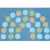 Pixel Perfect™ Calming Colors Arch Seating Rug, Rectangle 8' x 12'