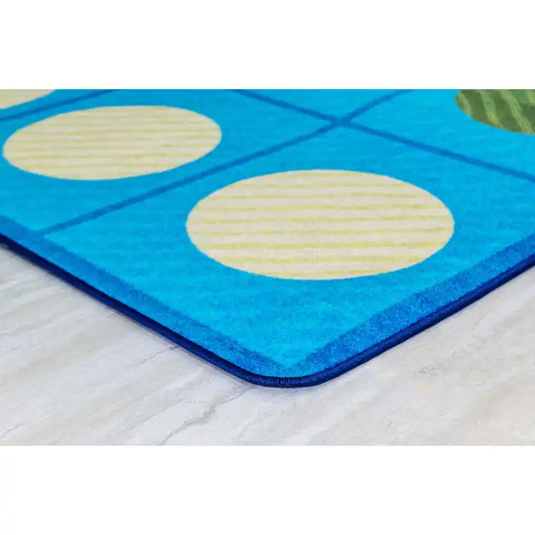 Pixel Perfect™ Calming Colors Seating Rug, Rectangle 6' x 9'