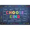 Pixel Perfect Choose Kind Rug Rectangle 4 x 6 Blue