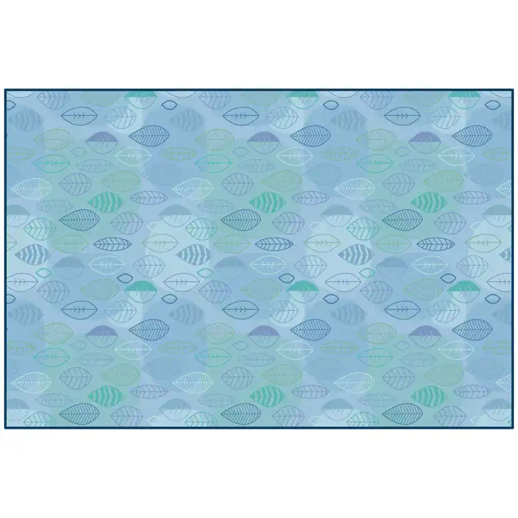 Pixel Perfect™ Peaceful Spaces Leaf Rug