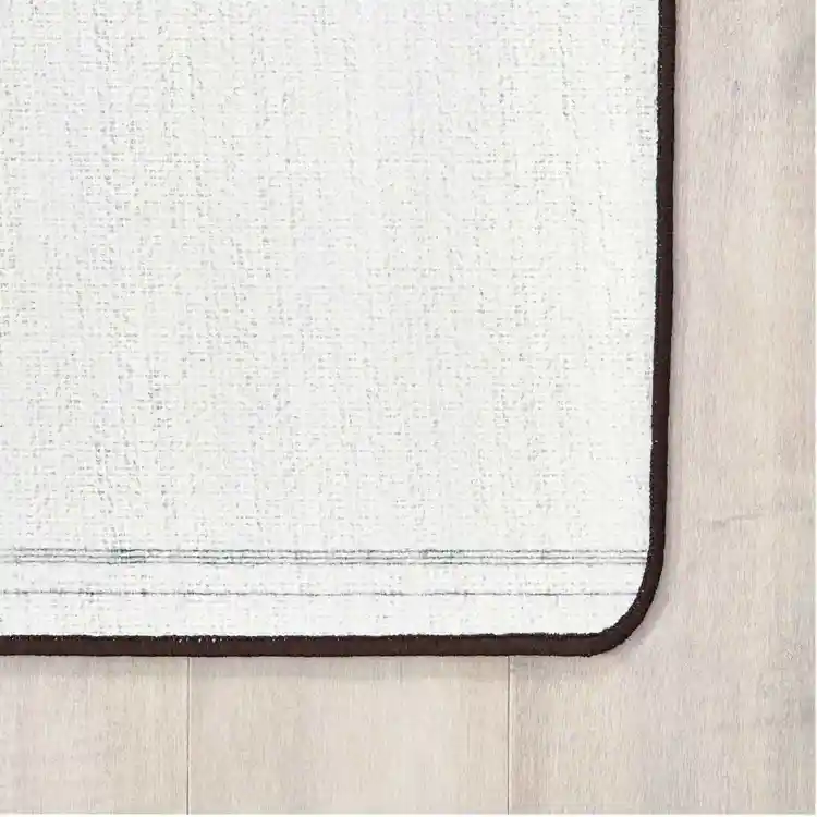 Pixel Perfect™ Peaceful Spaces Leaf Rug, Tan