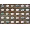 Pixel Perfect Stones Seating Rug 6' x 9'