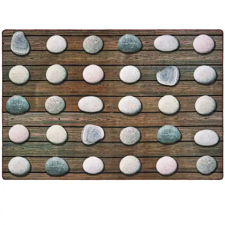 Pixel Perfect™ Stones Seating Rug