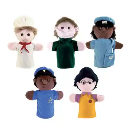 Community Helpers Puppet Set