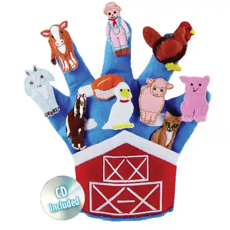 Old McDonalds Farm Storytelling Glove Puppets