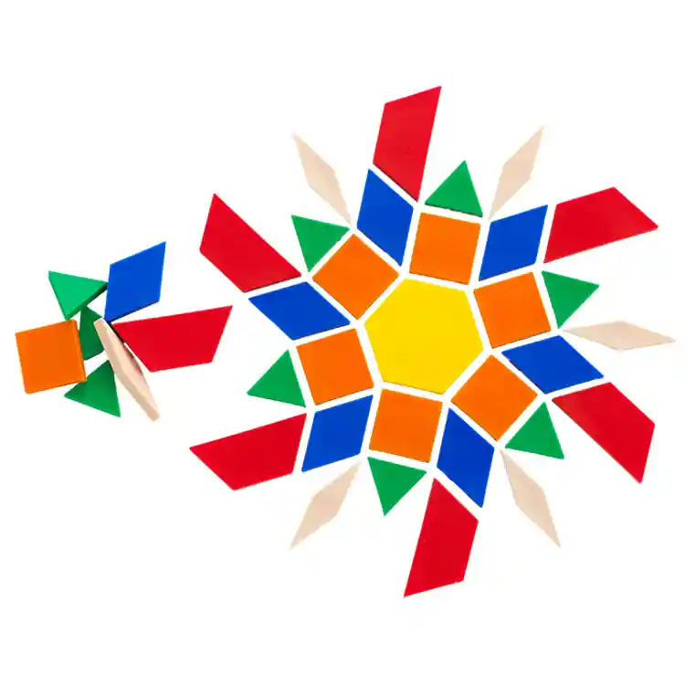 Plastic Pattern Blocks
