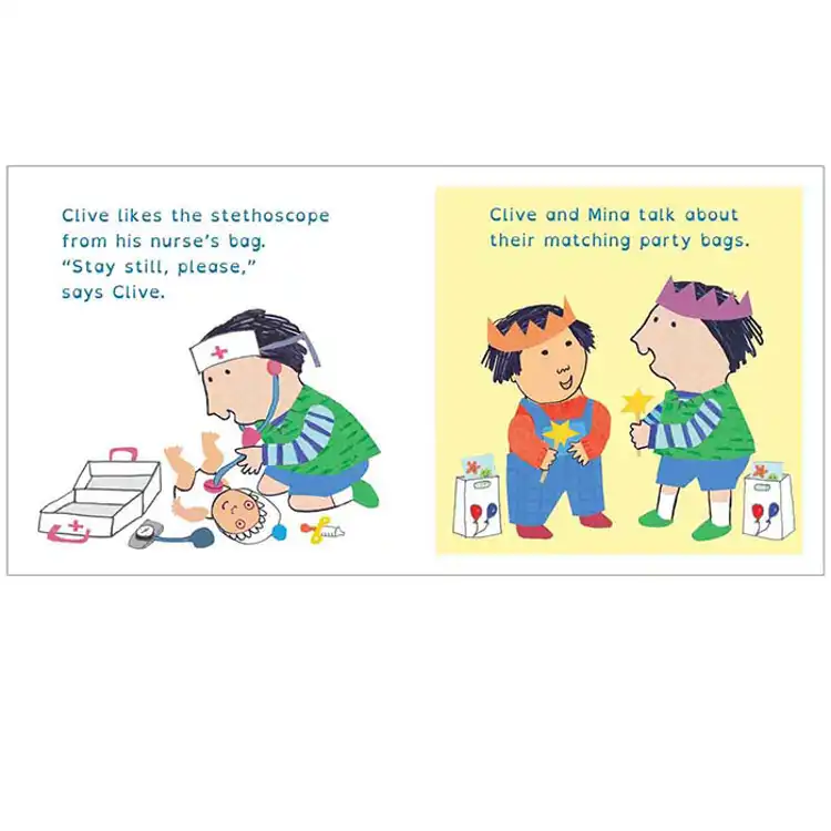 Pretend Play Book Set