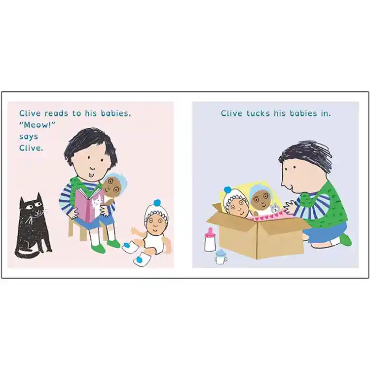 Pretend Play Book Set