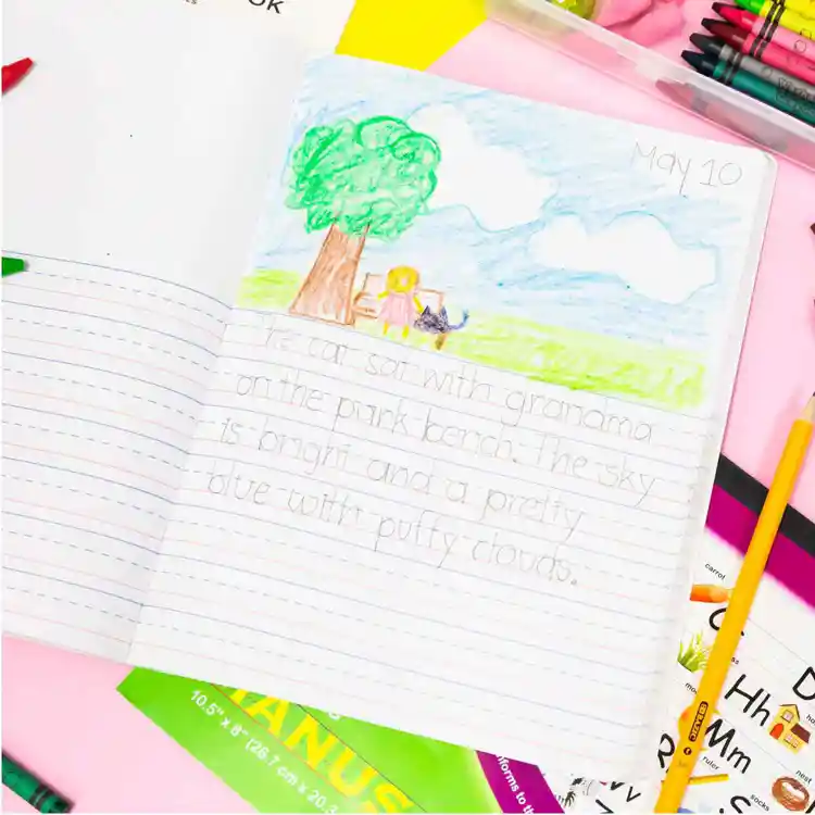 Primary Learn to Write Composition Book Journal