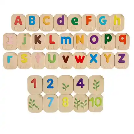 Braille Alphabet & Numbers Set