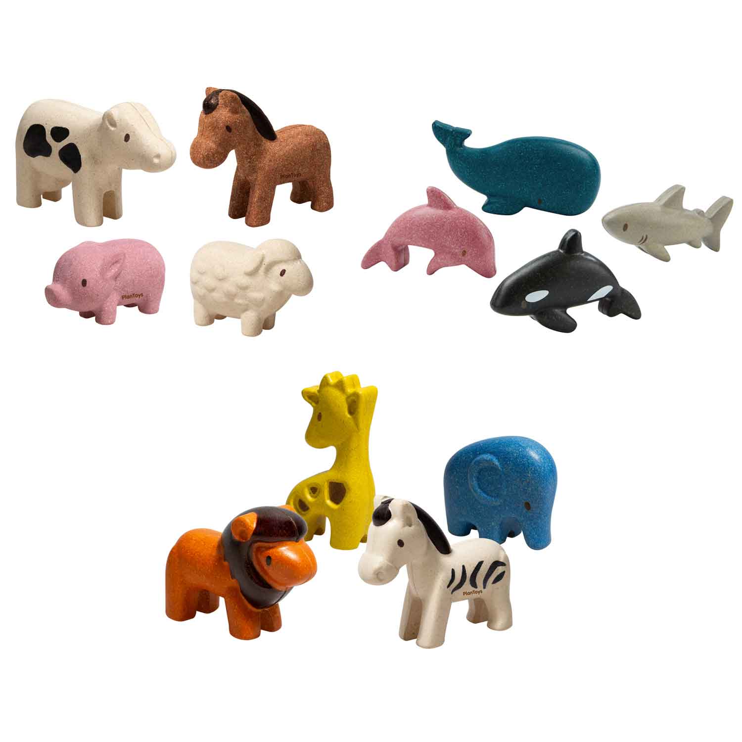 Wild Animals Set – PlanToys USA